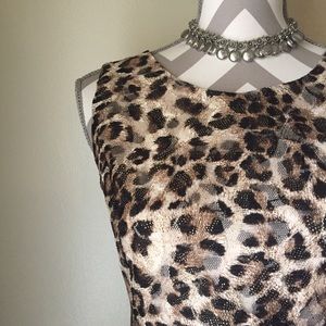 🍁Leopard print with gold details